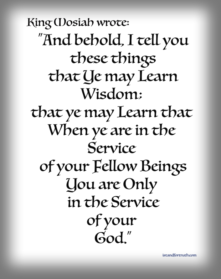 Service to God